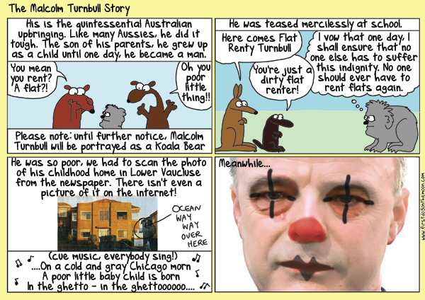 The Malcolm Turnbull Story…