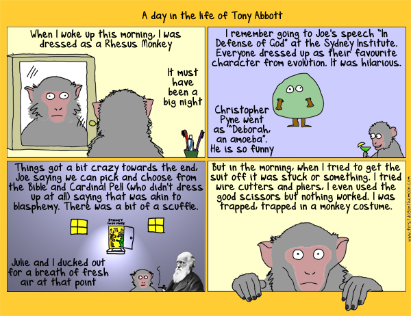 A day in the life of Tony Abbott