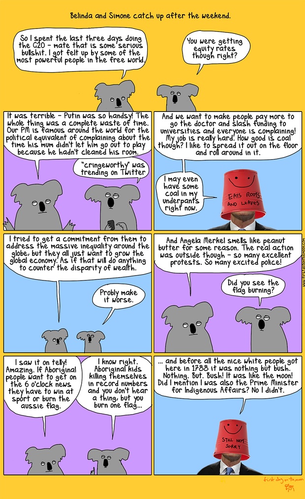 Koalas at the G20