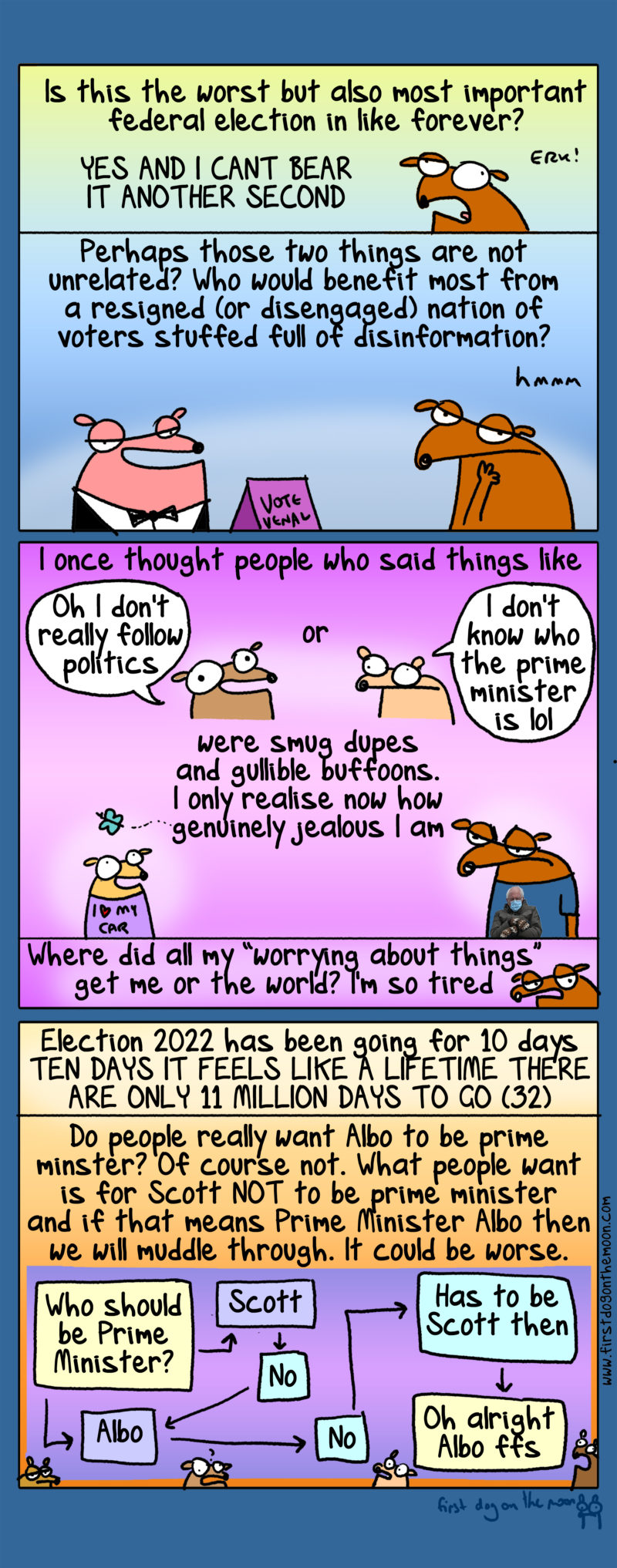 Is this the worst but also most important federal election in like forever?