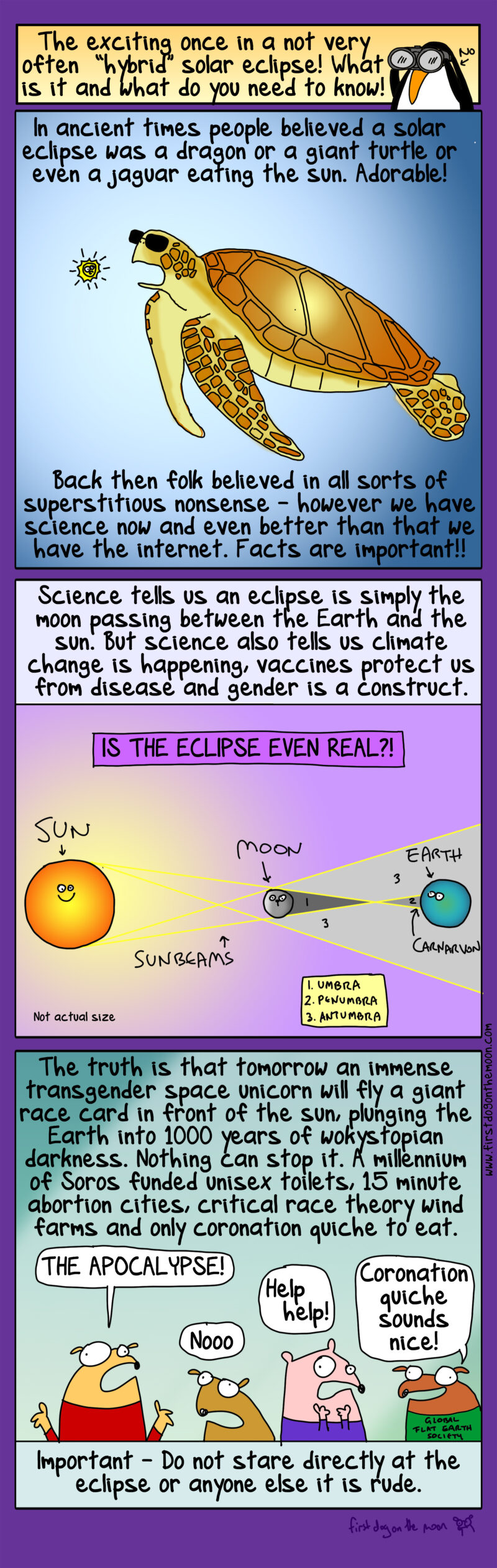 Is the eclipse even real?! Let’s ask science