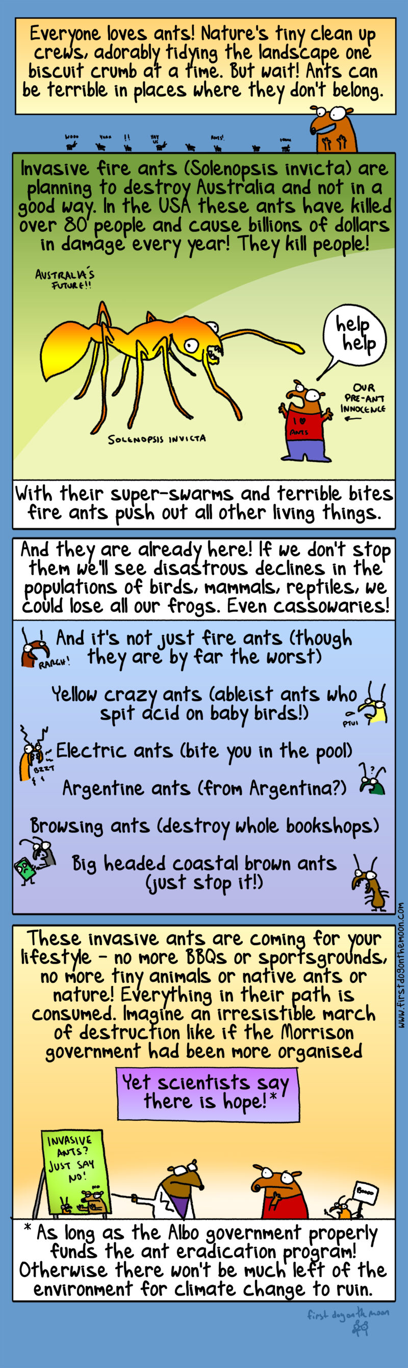Fire ants are planning to destroy Australia and not in a good way
