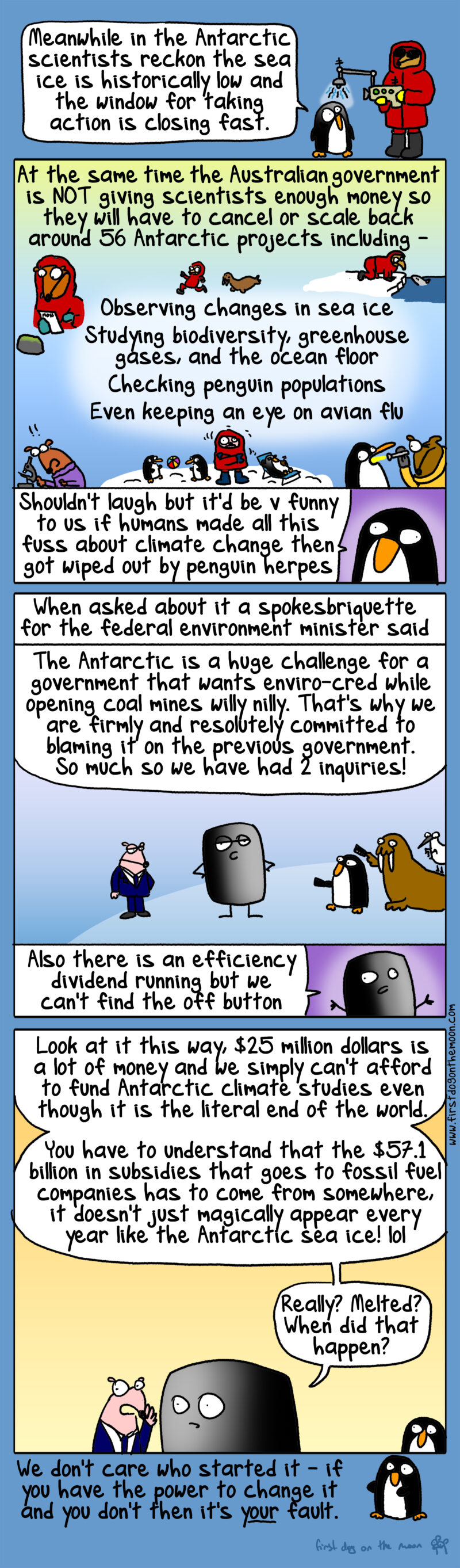 Sea ice is at historic lows meanwhile Australia wants to cut scientific research in Antarctica?