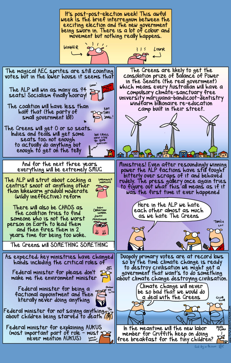 Even after winning power the ALP factions are still fighting bitterly