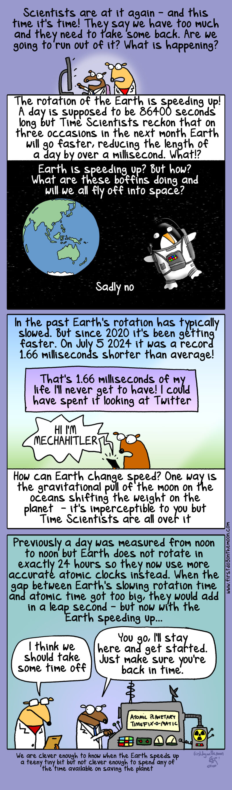 Time scientists say the rotation of the Earth is speeding up – what is happening?