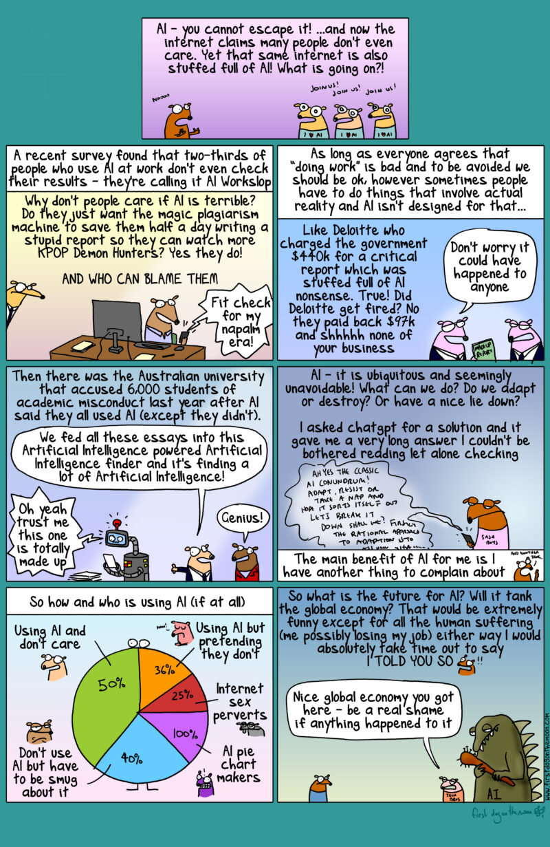 AI – you cannot escape it!