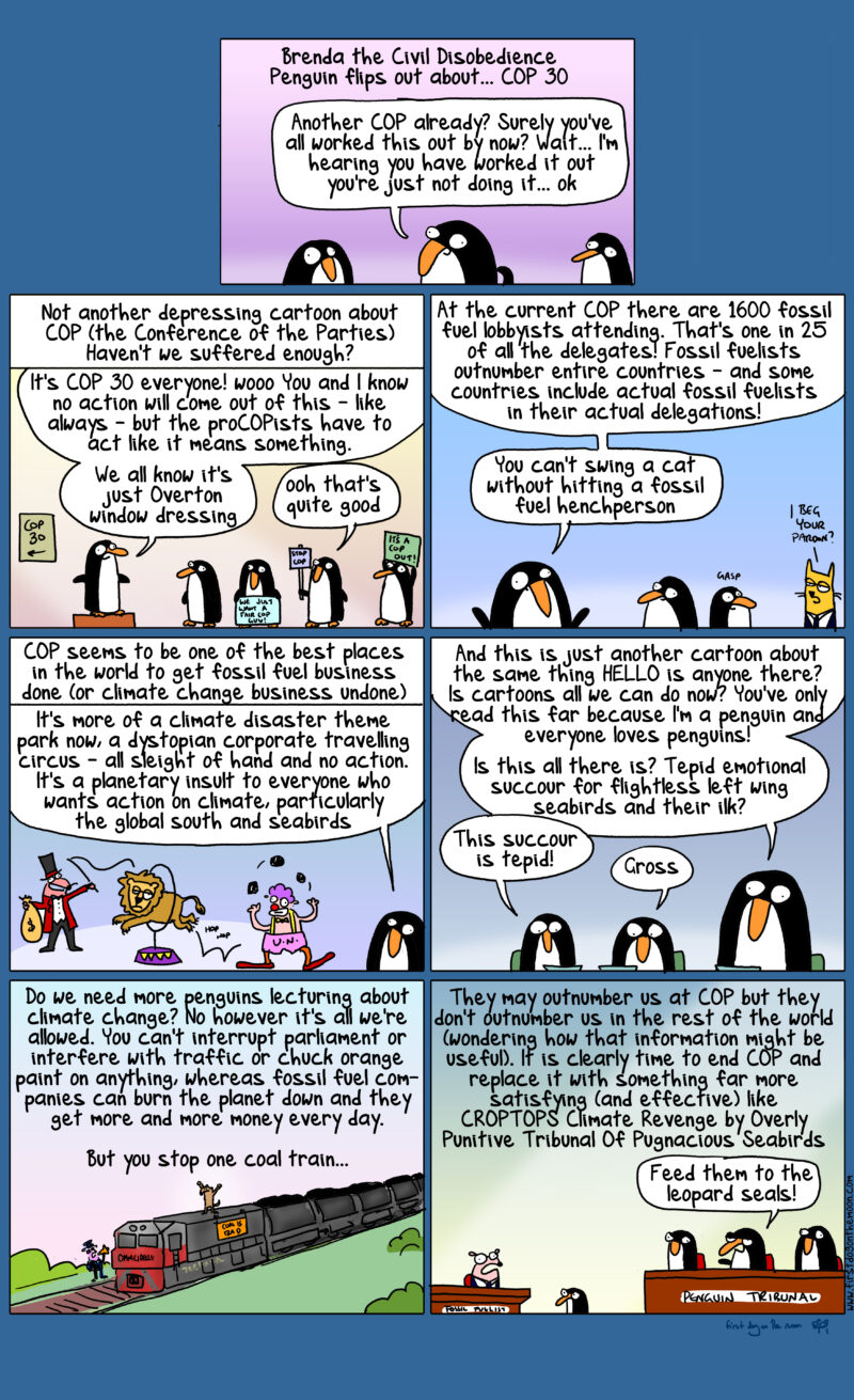 Another COP already? Surely you’ve all worked this out by now?