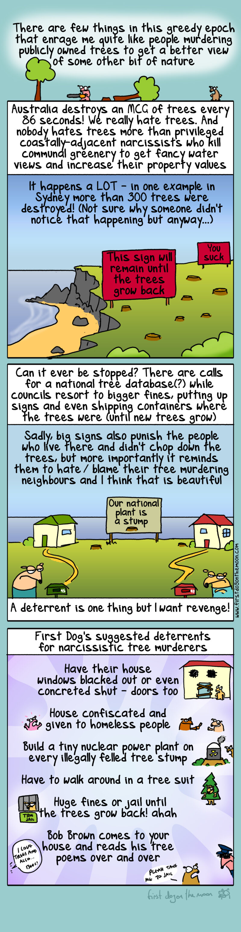 Here’s how we should deal with coastally adjacent narcissists