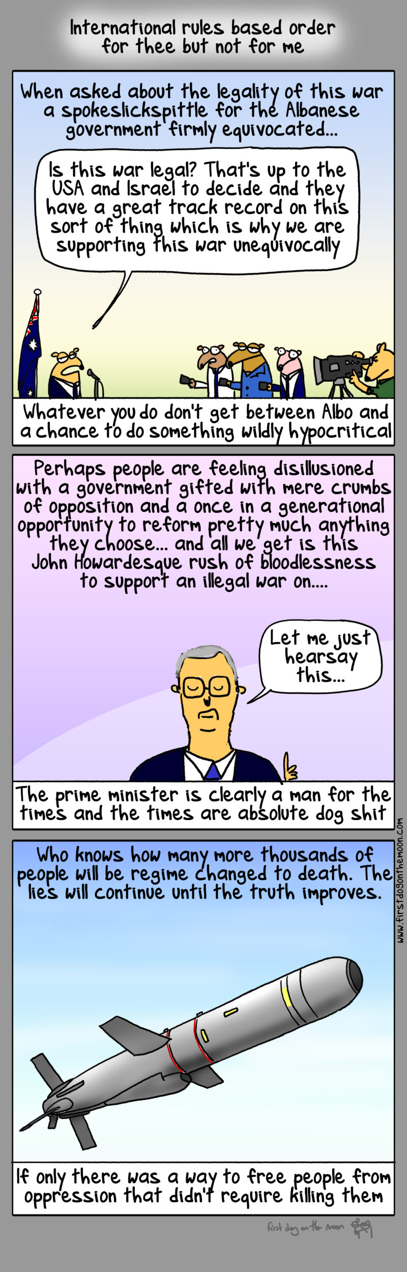 Is Trump’s war on Iran legal?