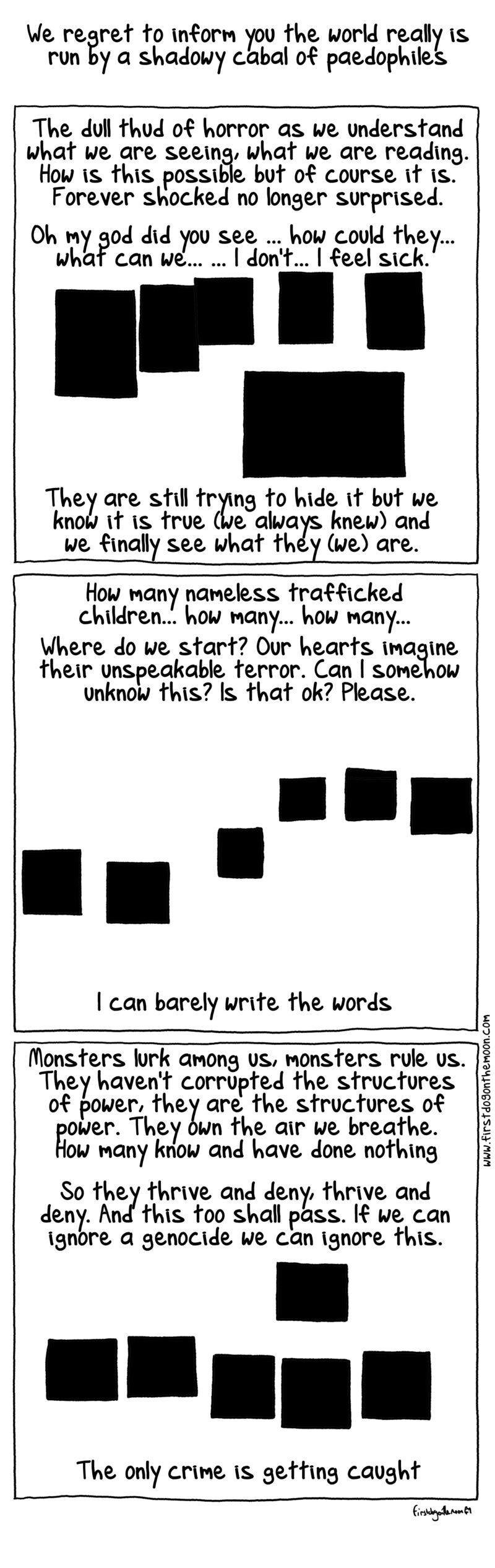 How many nameless trafficked children… how many… how many