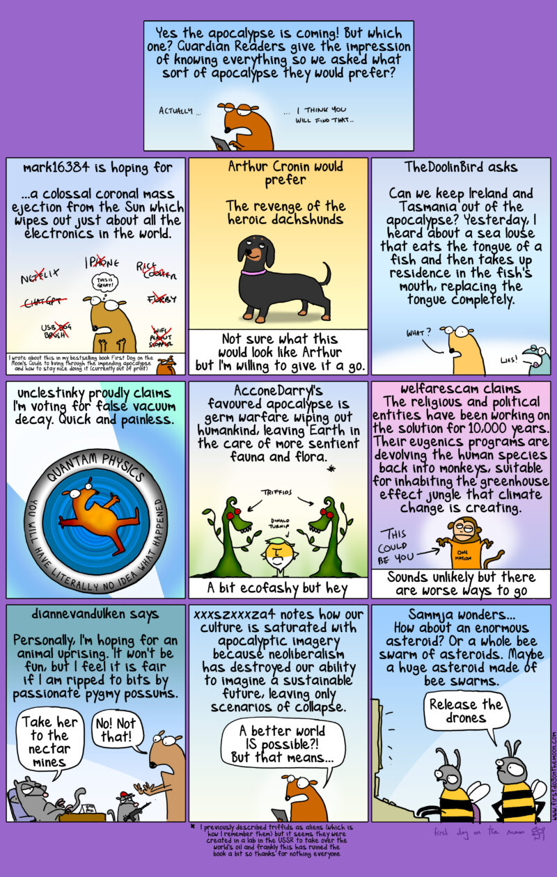 Yes the apocalypse is coming! But which one?