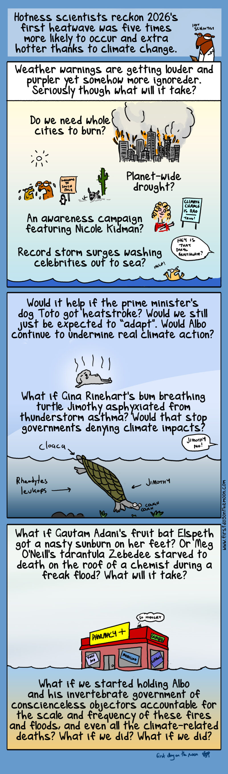 It’s getting hotter thanks to climate change