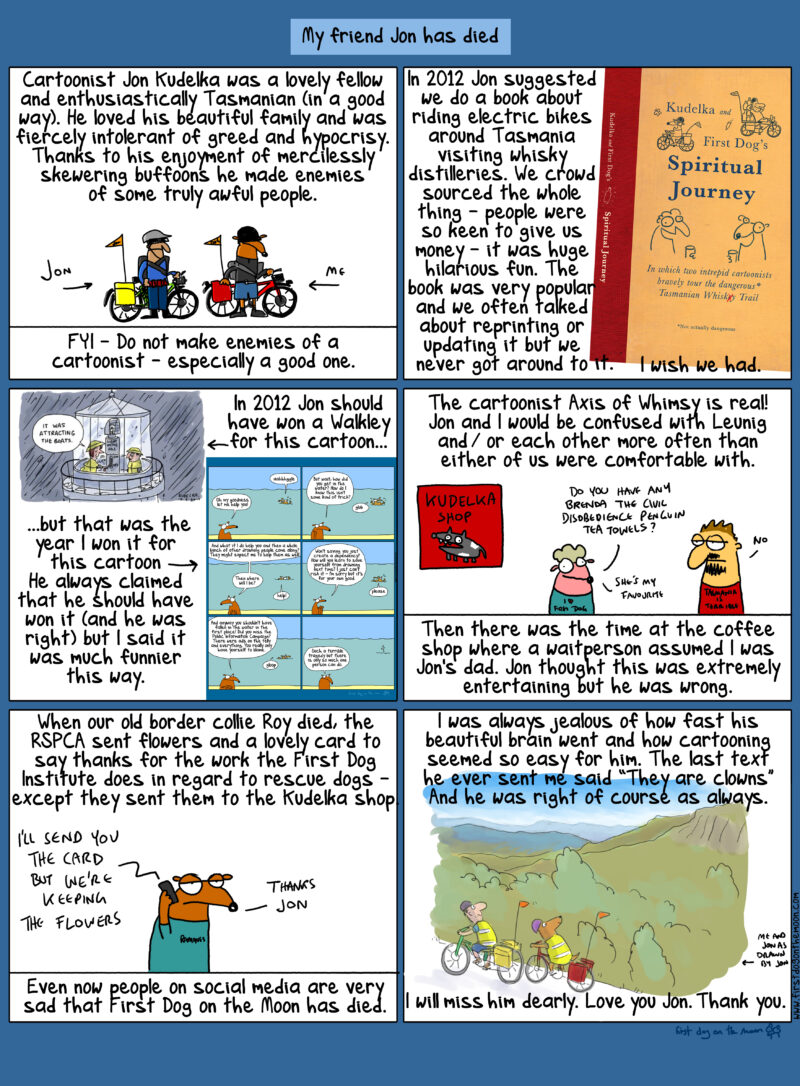 My friend Jon has died