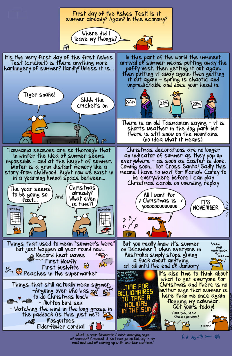 First day of the Ashes Test!