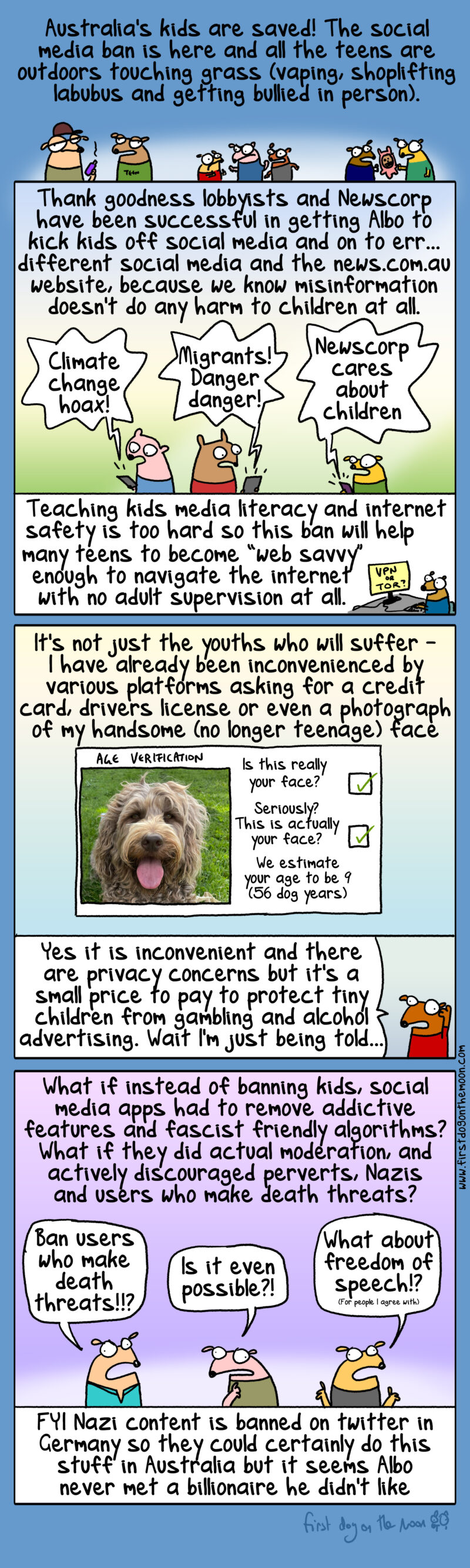 Australia’s kids are saved!